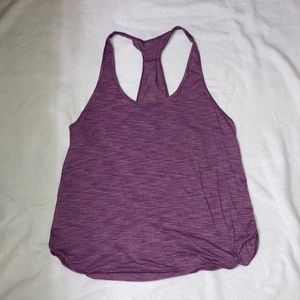 Purple like new lululemon tank. Size 10